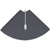 Lebdeća polica s policom 2 pcs Antracit 18 x 18 x 2 cm | shoptok.hr