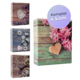  Poklon paket najljepših uspomena Cvjetajuće srce: 4x Foto album, 304 + 304 + 304 + 304 slike | shoptok.hr