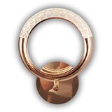 Vidik 23073 ZIDNA SVJETILJKA LED 5W GOLD ZLATNA RING 4000K | shoptok.hr