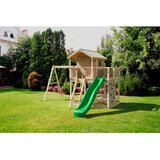 Fungoo set MOONLIGHT s toboganom - drveno dječje igralište | shoptok.hr