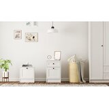 Hanah home noćni ormarić bele boje rb 168 03 | ePonuda.com