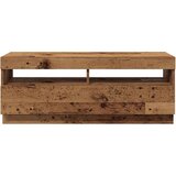 TV ormarić LED boja drva 100x35x40 cm konstruirano drvo | shoptok.hr