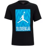 Jordan muška Slovenija KZS Black majica