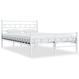  Za krevet bijeli metalni 120 x 200 cm Cijene
