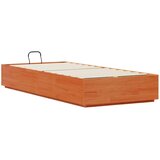  Otoman krevet Vosak Smeđa 80 x 200 cm Masivna borovina - Vosak smeđa 80 x 200 cm | shoptok.hr