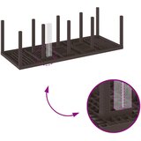  Stol za vrt Smeđa 250 x 100 x 73 cm poliratan | Eponuda.com
