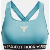 Under Armour Project Rock Crsbck Bra TG Light Blue Women's Sports Bra | ePonuda.com