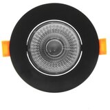  led ugradno svetlo brino LED/3/5/7W/230V 3000/4000/6500K crna | Eponuda.com
