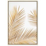  Slika - Golden Palm Leaves (1 Part) Vertical 80x120 | shoptok.hr