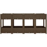  Povišena gredica 160 x 40 x 71 cm od polipropilena | shoptok.hr