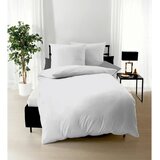 Kaeppel posteljnina uni 140/200 cm saten svetlo siva | Shoptok.si