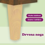  Komoda boja dimljenog hrasta 100 x 36 x 60 cm konstruirano drvo | shoptok.hr