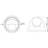 Avtech Komplet kamera 1x NVR AVH2109AX i 8x 2MPX Motorzoom IP Dome kamera DGM2443SVSE + 8x UTP kabel 1x RJ45 - 1x RJ45 Cat5e 15m! | shoptok.hr