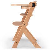 Kinderkraft stolica za hranjenje enock wooden natural