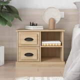  Nočna omarica Sonoma hrast 60x35,5x45 cm Cene