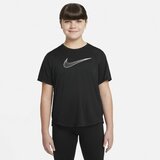 Nike majica za devojčice DRI-FIT ONE SHORT-SLEEVE TOP crna DD7639 Cene