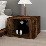  Noćni ormarić boja hrasta 57 x 55 x 36 cm od konstruiranog drva | shoptok.hr