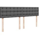  Krevet s oprugama i madracem tamnosivi 200 x 200 cm od tkanine | shoptok.hr