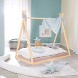 Roba Dječji krevet u obliku kućice 70x140 cm u prirodnoj boji Montessori – | shoptok.hr