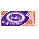 Violeta Toaletni papir 10/1 troslojni strong&soft breskva Cijene