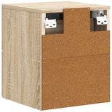  Stenski nočni omarici s predalom Sonoma hrast 34,5 x 33 x 40 cm, (5000233408) | Shoptok.si
