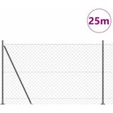  Zavareno žičano ogradno mreža s betonskom podlogom 25 x 1,5 m | shoptok.hr