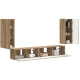 3 pcs Umetni hrast - - Rjava - 53.2 - 98 x 31 x 29,5 cm - 2025-vidaXL-Uvoz_2 | Shoptok.si