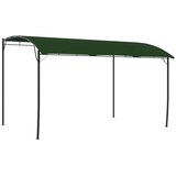 Gazebo Paviljon 4 x 3 x 2,55 m Zelena Tkanina in aluminij 180, (5000212549) | Shoptok.si