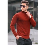 Madmext Sweater - Orange - Slim fit Cene
