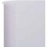  Vjetrobran s 3 panela od tkanine 400 x 160 cm pješčano bijeli | shoptok.hr