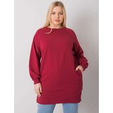 RELEVANCE Blouse-RV-BZ-7227.95-burgundy | Shoptok.si