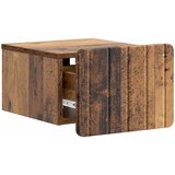  Noćni ormarić za montažu na zid Staro drvo 33 x 34,5 x 24 cm | shoptok.hr