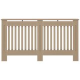 vidaXL pokrivač radijatora 2 pcs smeđa 152 x 19 x 81.5 cm | shoptok.hr