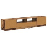  5-dijelni LED TV ormarić Staro drvo Konstruirano drvo - Staro drvo 100 cm | shoptok.hr