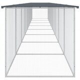  Kavez za kokoši s krovom antracit 803x98x90 cm pocinčani čelik | shoptok.hr