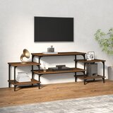 vidaXL TV ormarić boja smeđeg hrasta 157x35x52 cm konstruirano drvo Cijene