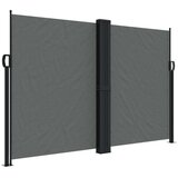 vidaXL Zložljiva stranska tenda antracitna 160x600 cm | Shoptok.si