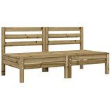  Vrtna sofa s jastucima 2 kom od impregnirane borovine | Eponuda.com