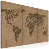 Slika - Notes from the World - triptych 120x80