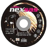 Nexsas rezna ploča za metal 125 x 1.0 x 22.23 #50 kom ( 21616 ) Cene