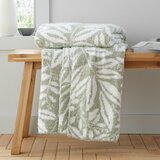 Catherine Lansfield Zelena odeja iz mikropliša 130x170 cm Sorrel Leaves – | Shoptok.si