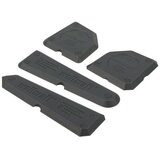 Wolfcraft W4330 Komplet gladilica za fuge, 4 dijelni | shoptok.hr