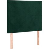  Uzglavlje tamnozeleno 90x5x118/128 cm baršunasto | shoptok.hr