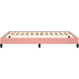  Okvir za krevet ružičasti 140x200 cm baršunasti | Eponuda.com