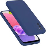 Cadorabo Ohišje je združljivo z Samsung Galaxy A03s in tekoča modra - Zaščitni ovitek iz prožnega silikona TPU, (20859847) | Shoptok.si