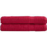 Furnova Premium brisače SOLUND 2 kos rdeča 100x200 cm 600 g/m2, (21916589) Cene