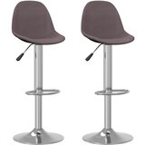 vidaXL Barski stolčki 2 kosa taupe blago, (20967786) cene