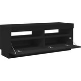 vidaXL TV ormarić s LED svjetlima crni 100 x 35 x 40 cm | shoptok.hr