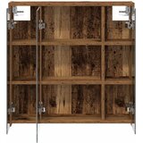  Kupaonski ormar s ogledalom Staro drvo 63,5 x 16 x 62,5 cm Slike