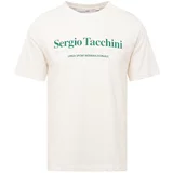 Sergio Tacchini Majica zelena / bijela